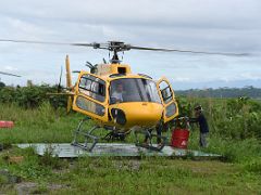 02A Getting Ready To Board The Helicopter In Timika To Fly To Carstensz Pyramid Base Camp